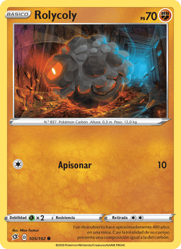 Rolycoly, card 105 from Choque Rebelde