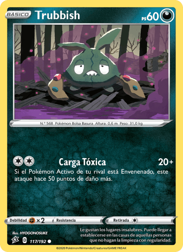 Trubbish, carta 117 de Choque Rebelde
