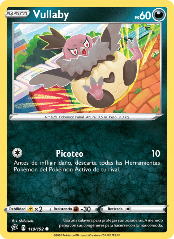 Vullaby, carta 119 de Choque Rebelde