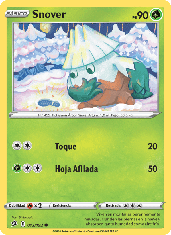 Snover, card 12 from Choque Rebelde