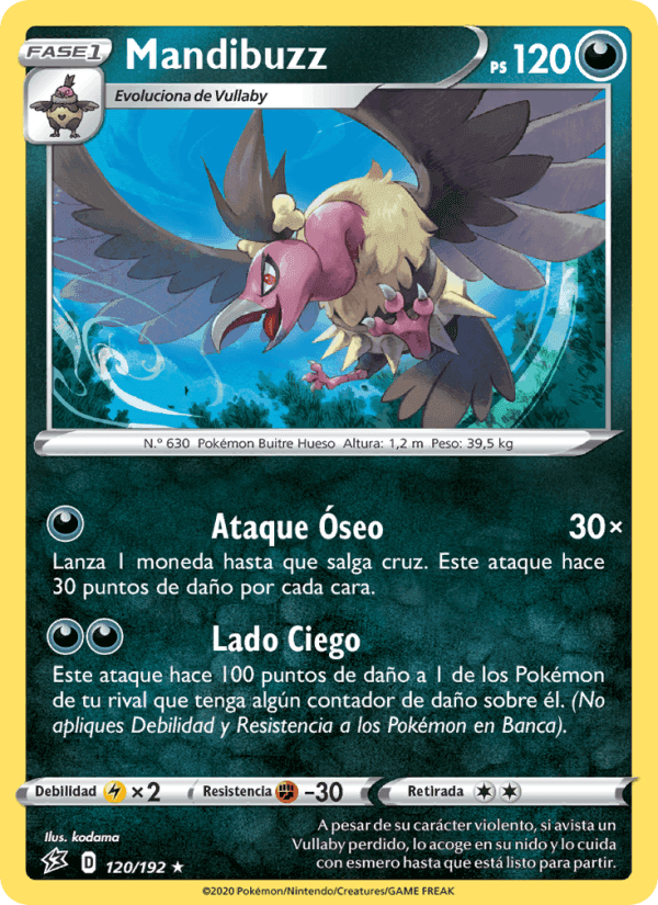 Mandibuzz, carta 120 de Choque Rebelde