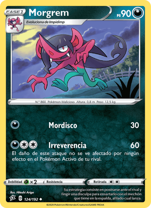 Morgrem, carta 124 de Choque Rebelde