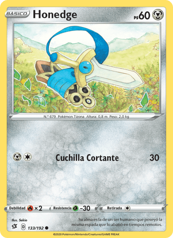 Honedge, carta 133 de Choque Rebelde