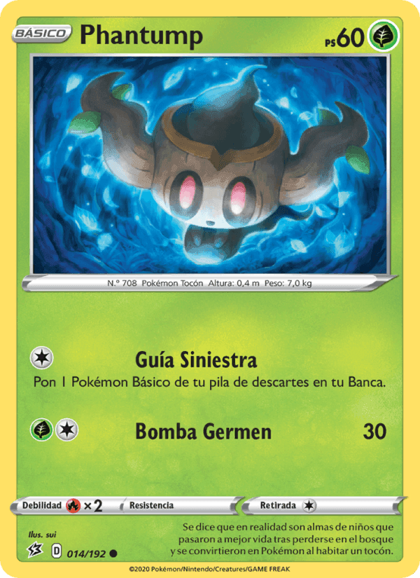 Phantump, carta 14 de Choque Rebelde