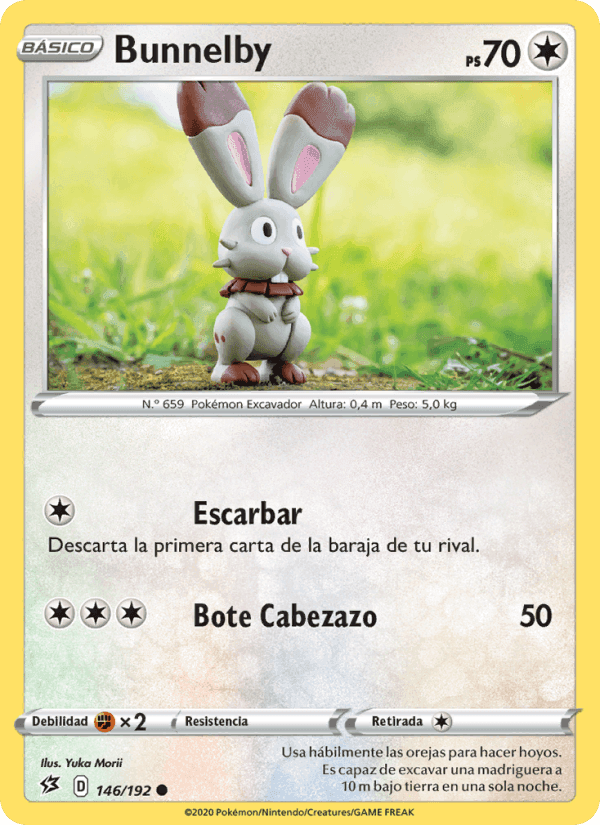 Bunnelby, carta 146 di Choque Rebelde