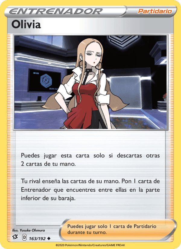 Olivia, carta 163 de Choque Rebelde