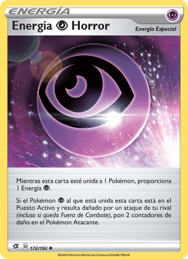 Energía Psychic Horror, carta 172 de Choque Rebelde