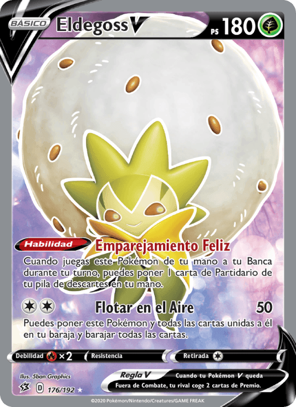 Eldegoss V, carta 176 de Choque Rebelde