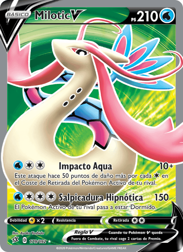 Milotic V, carta 179 de Choque Rebelde
