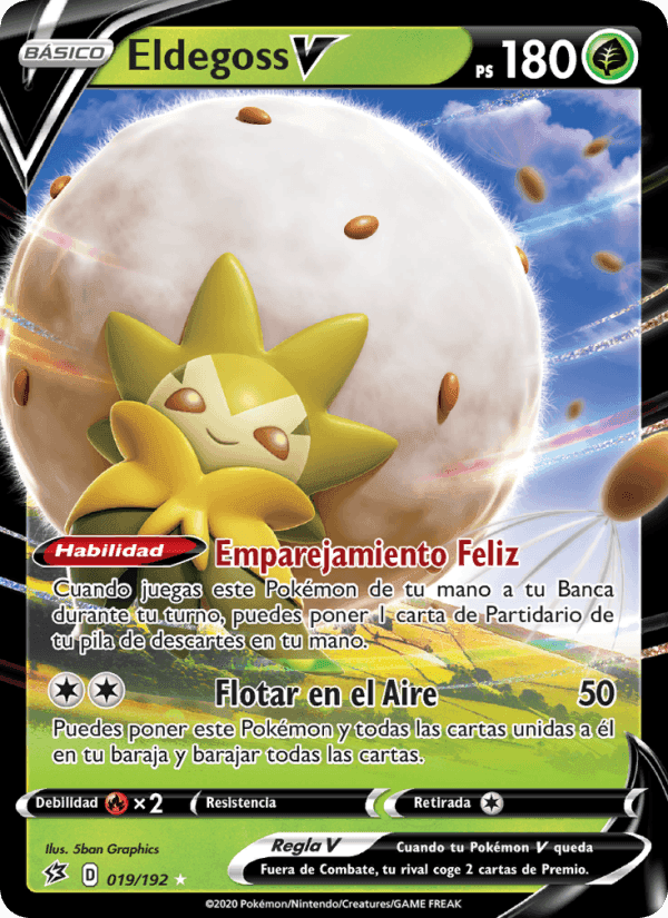 Eldegoss V, carta 19 de Choque Rebelde