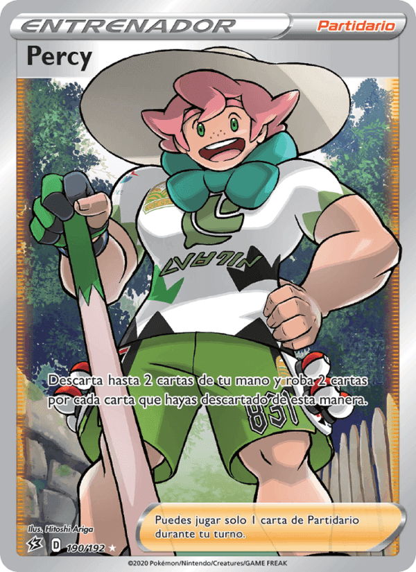 Percy, carta 190 de Choque Rebelde
