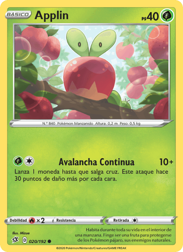 Applin, carta 20 de Choque Rebelde
