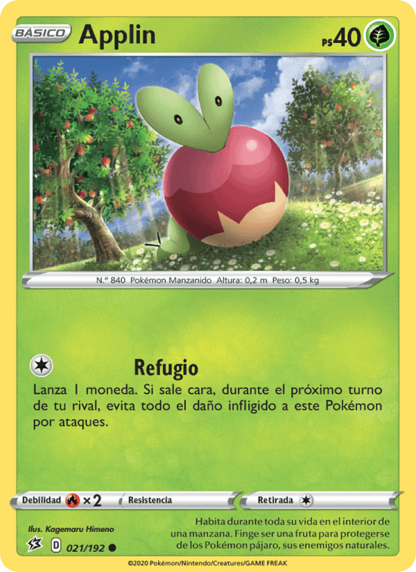 Applin, carta 21 de Choque Rebelde