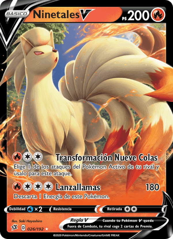 Ninetales V, carta 26 de Choque Rebelde