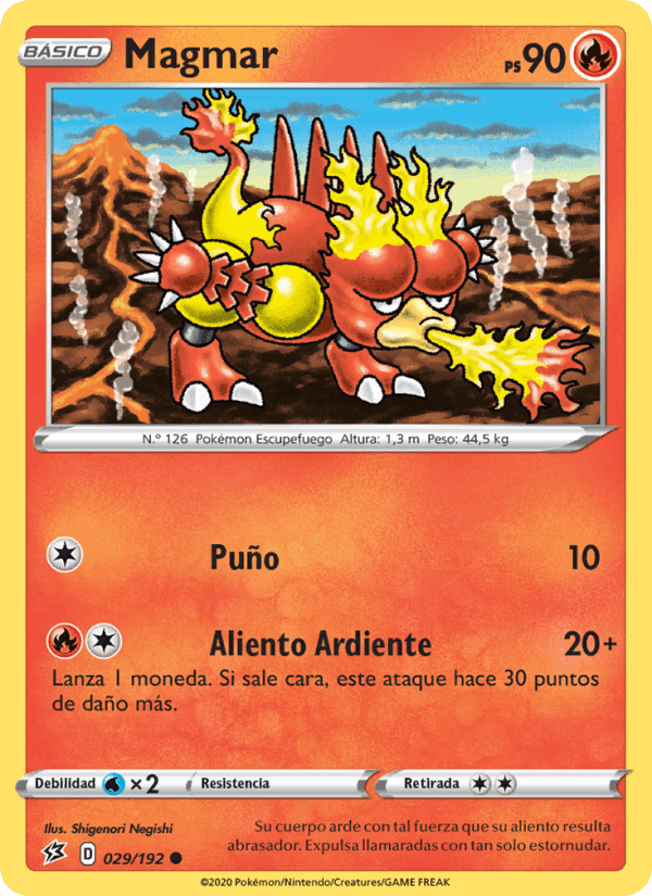 Magmar, carta 29 de Choque Rebelde