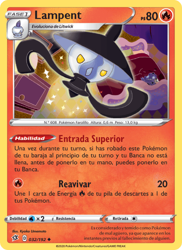 Lampent, carta 32 de Choque Rebelde