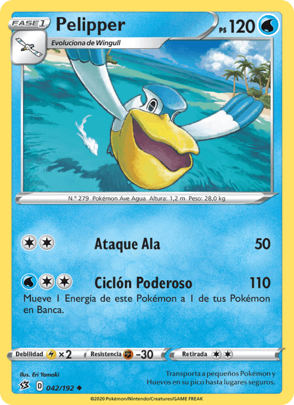 Pelipper, carta 42 de Choque Rebelde
