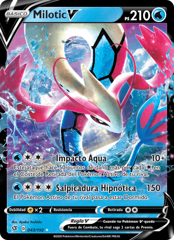 Milotic V, carta 43 de Choque Rebelde