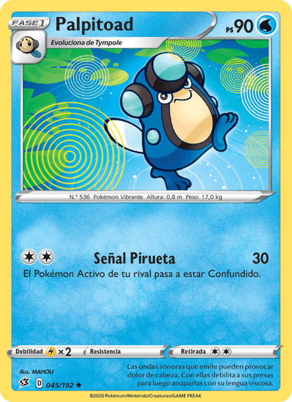 Palpitoad, carta 45 de Choque Rebelde