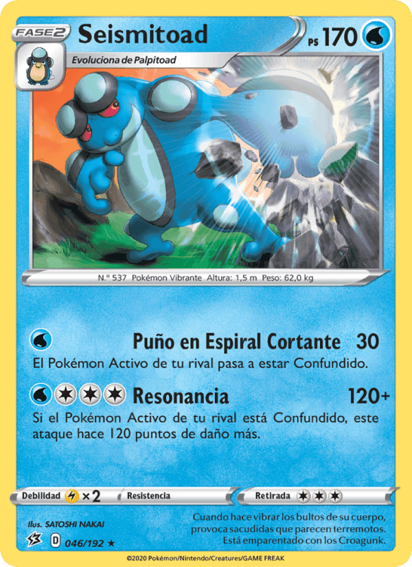 Seismitoad, carta 46 de Choque Rebelde
