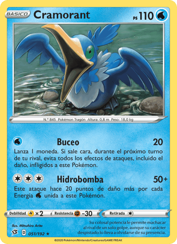 Cramorant, carta 51 de Choque Rebelde