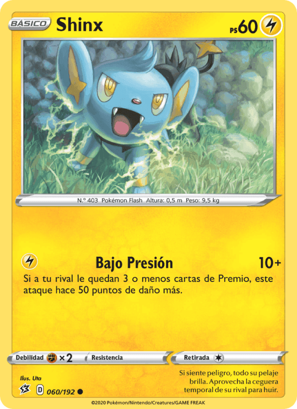 Shinx, carta 60 de Choque Rebelde