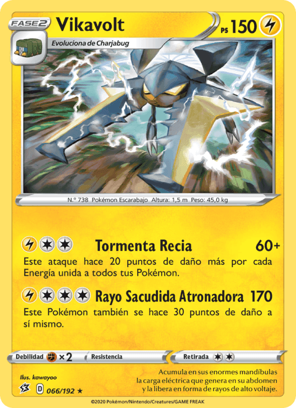 Vikavolt, carta 66 de Choque Rebelde