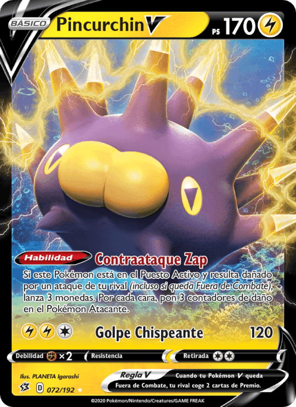 Pincurchin V, card 72 from Choque Rebelde