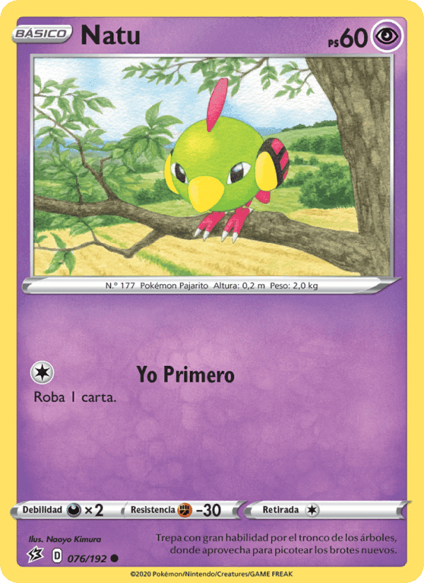 Natu, card 76 from Choque Rebelde