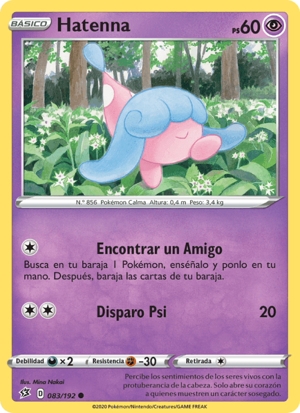 Hatenna, card 83 from Choque Rebelde