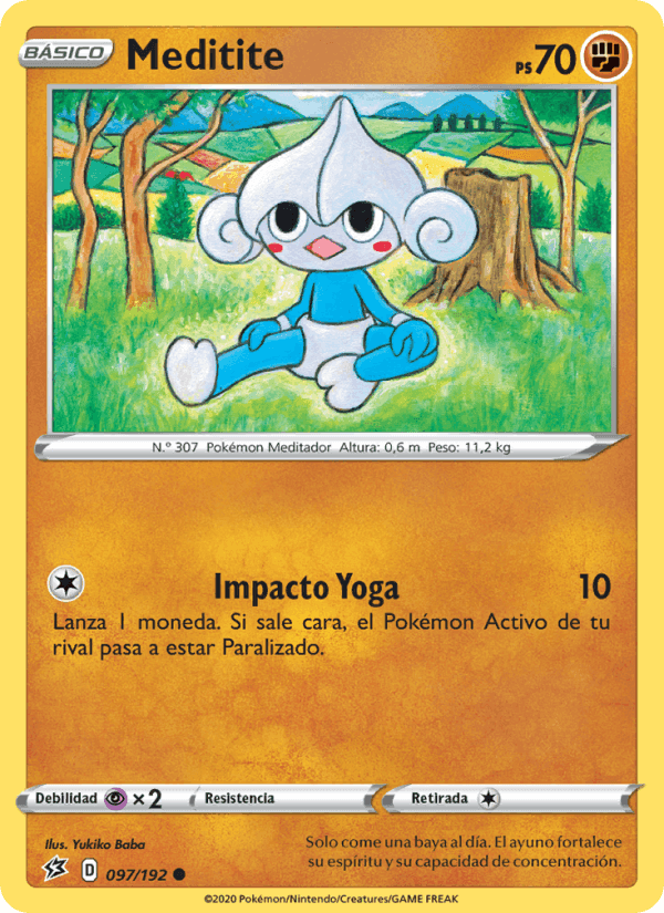 Meditite, carta 97 de Choque Rebelde
