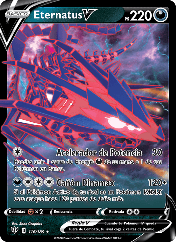 Eternatus V, carta 116 de Oscuridad Incandescente