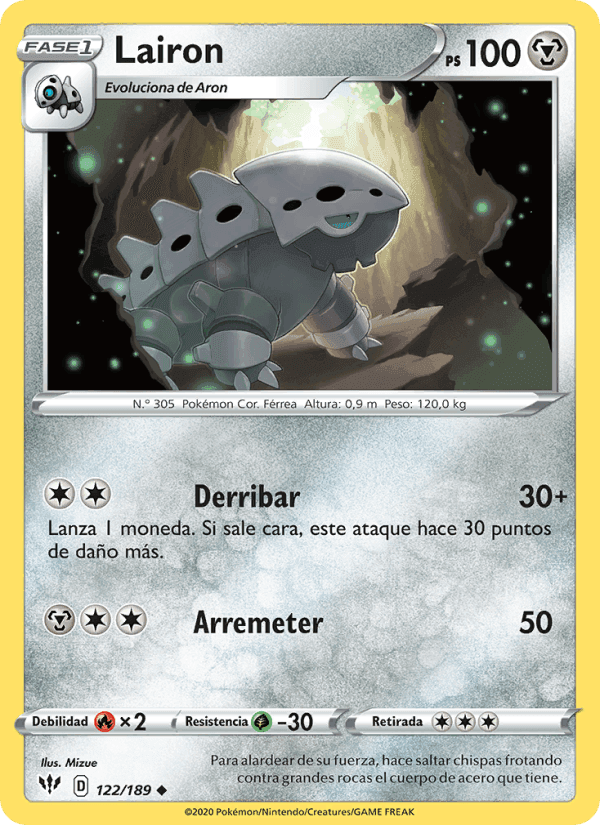 Lairon, card 122 from Oscuridad Incandescente