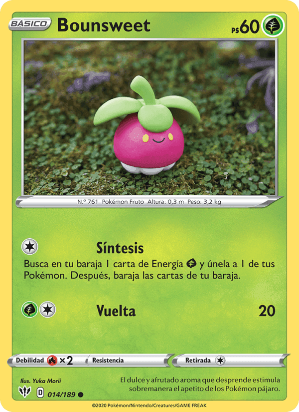 Bounsweet, carta 14 de Oscuridad Incandescente