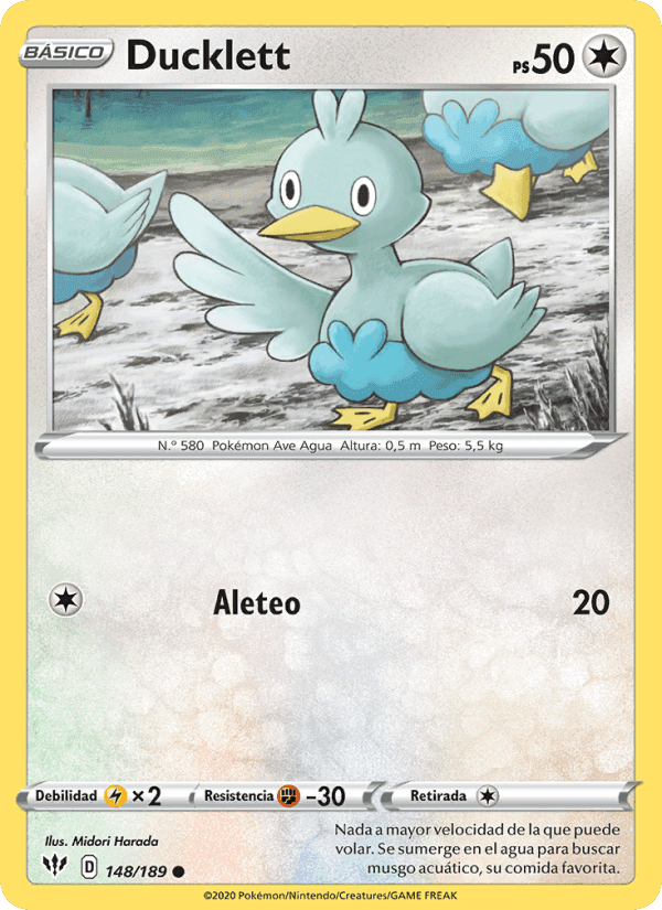 Ducklett, card 148 from Oscuridad Incandescente