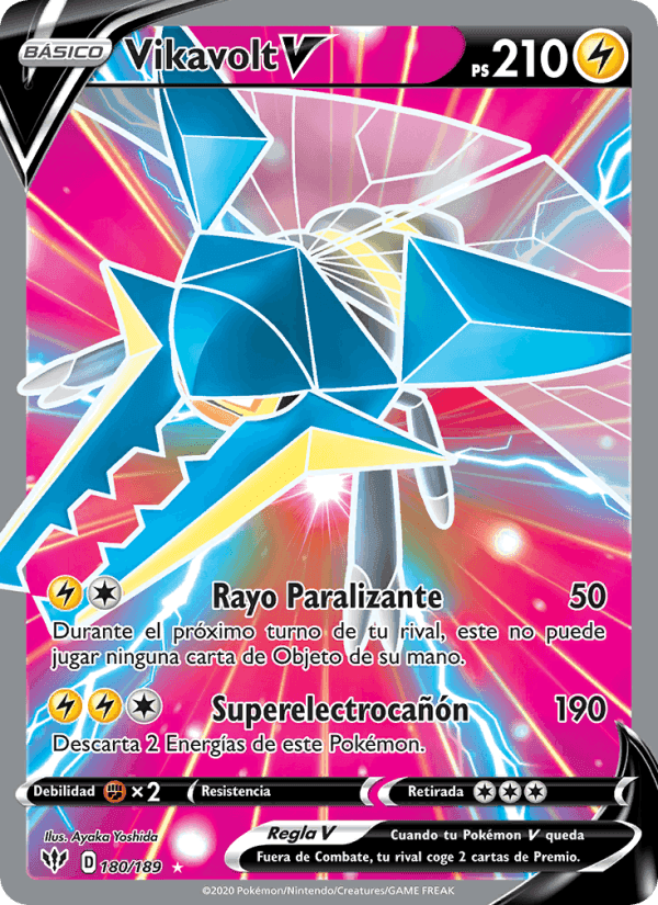 Vikavolt V, carta 180 de Oscuridad Incandescente