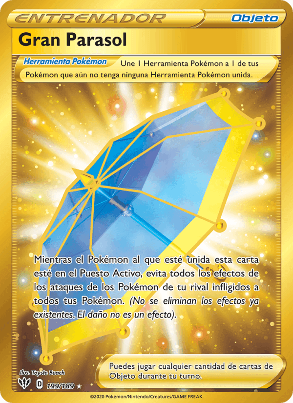 Gran Parasol, card 199 from Oscuridad Incandescente