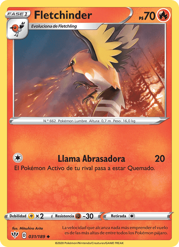 Fletchinder, carta 31 de Oscuridad Incandescente