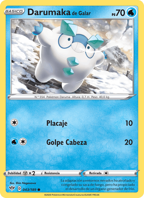 Darumaka de Galar, carta 43 di Oscuridad Incandescente