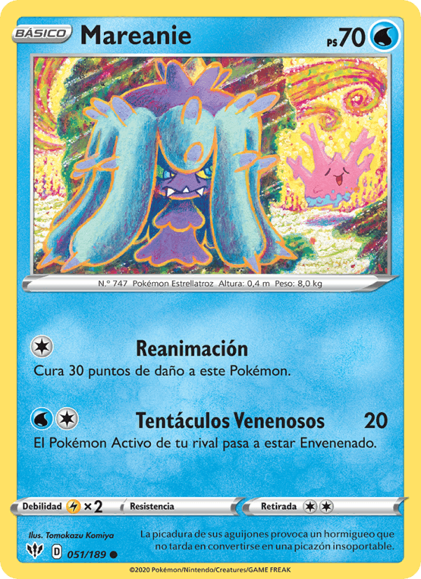 Mareanie, card 51 from Oscuridad Incandescente