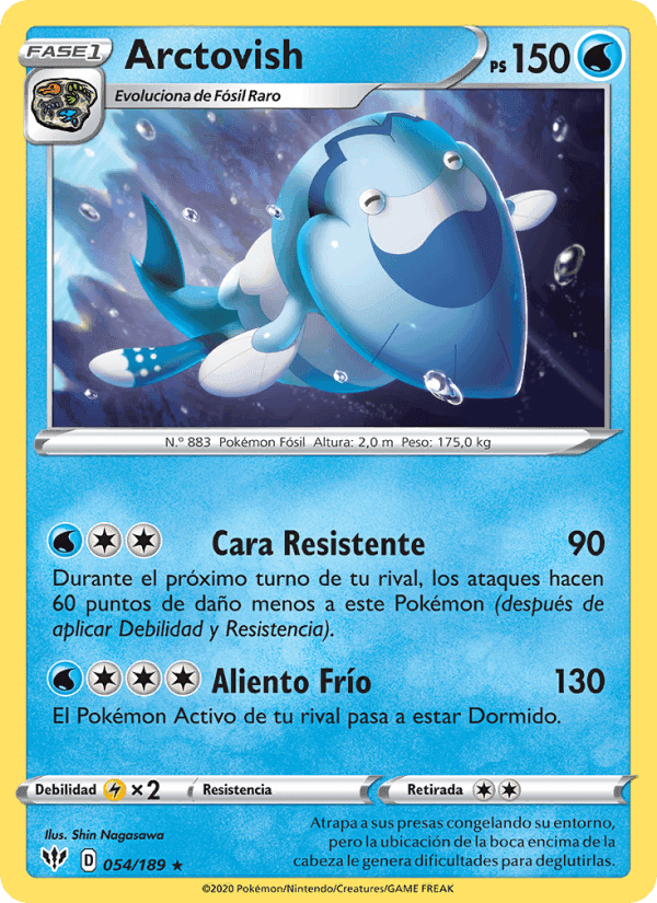 Arctovish, carta 54 de Oscuridad Incandescente