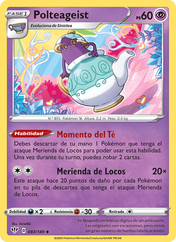 Polteageist, carta 83 de Oscuridad Incandescente