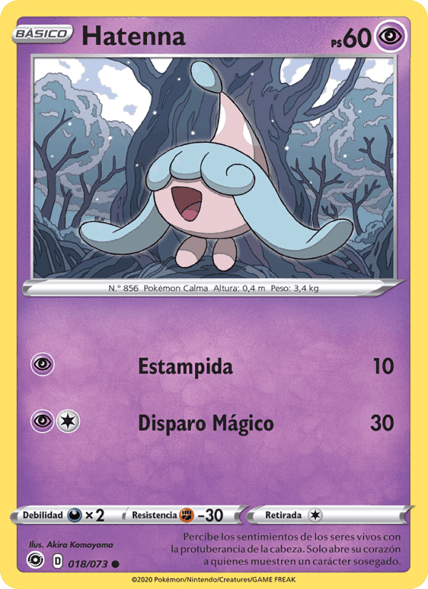 Hatenna, carta 18 di Camino de Campeones