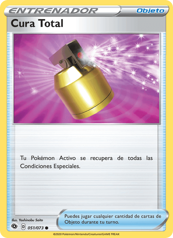 Curación total, carta 51 de Camino de Campeones