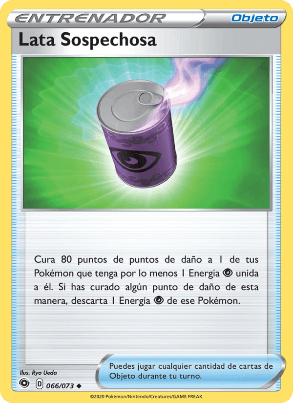 Lata Sospechosa, carta 66 de Camino de Campeones