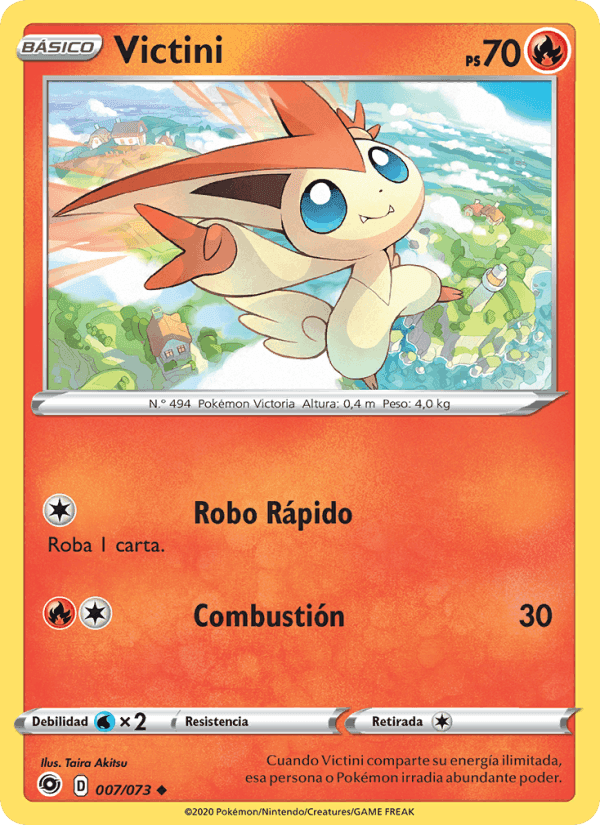 Victini, carte 7 de Camino de Campeones