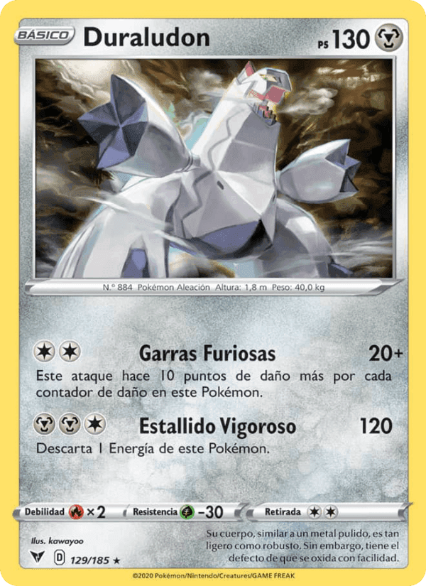 Duraludon, carta 129 di Voltaje Vívido