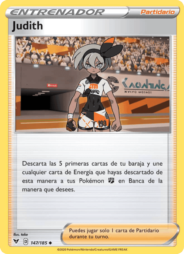 Judith, carta 147 de Voltaje Vívido