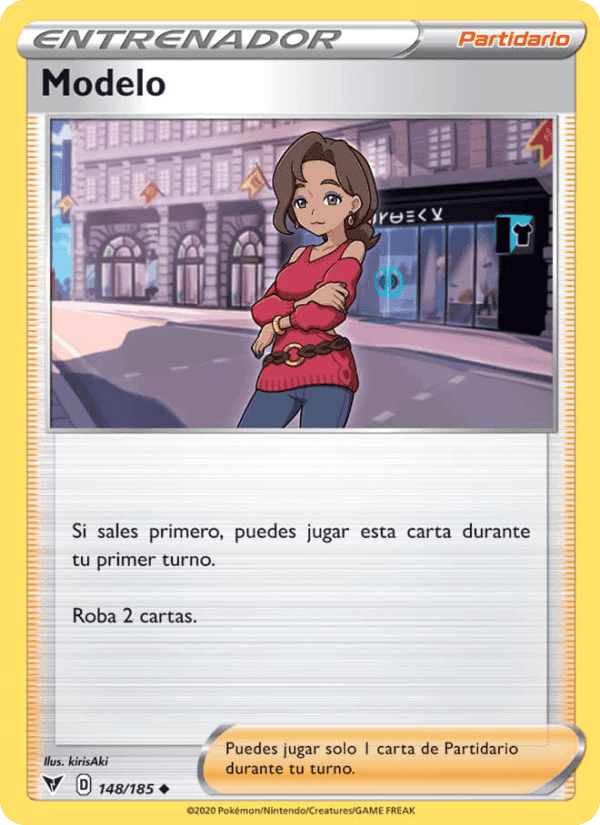 Modelo, carta 148 di Voltaje Vívido