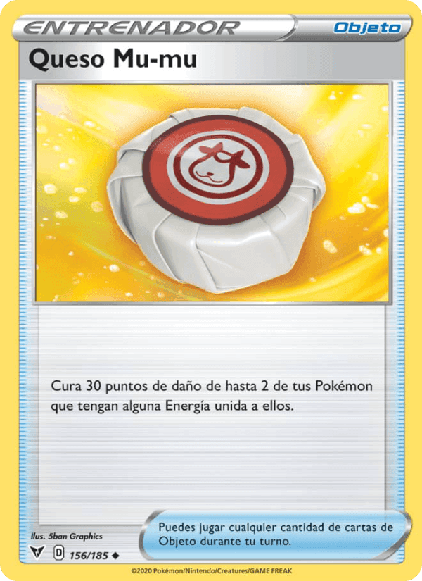 Queso Mu-mu, carta 156 de Voltaje Vívido